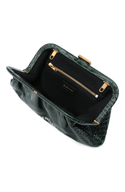 Клатч cloud xs BALENCIAGA изумрудного цвета по цене 67350 руб., арт. 618895/1R05M, фото 4 Клатч cloud xs BALENCIAGA, арт. 618895/1R05M, фото 4