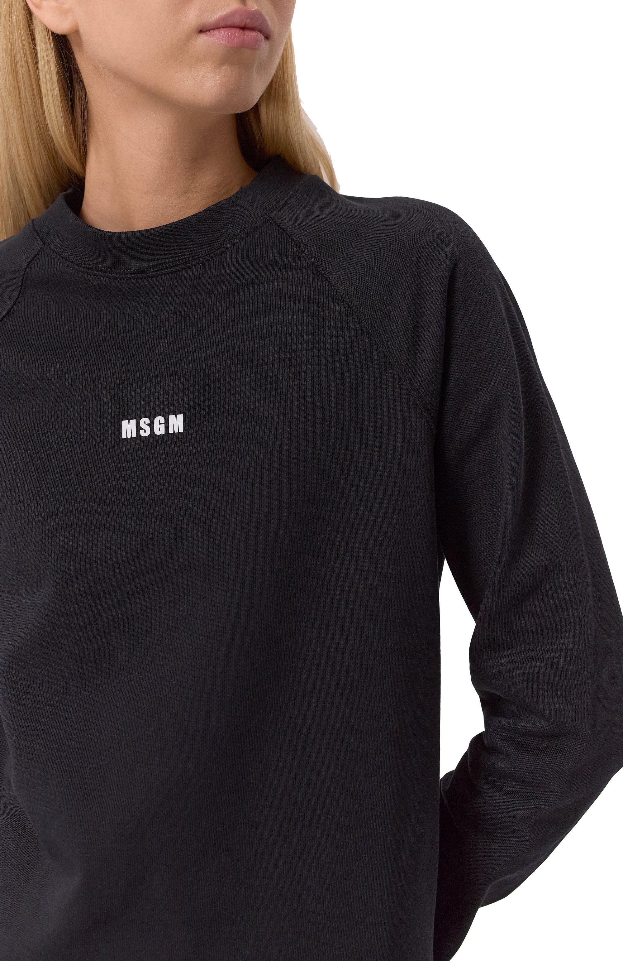 Хлопковый свитшот MSGM, арт. 2000MDM503/300000, фото 5