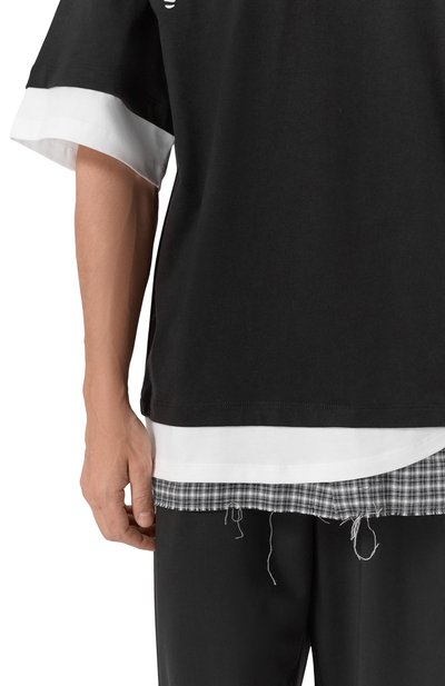 Хлопковая футболка AN OTHER DATE, арт. F50DMATH067, фото 5