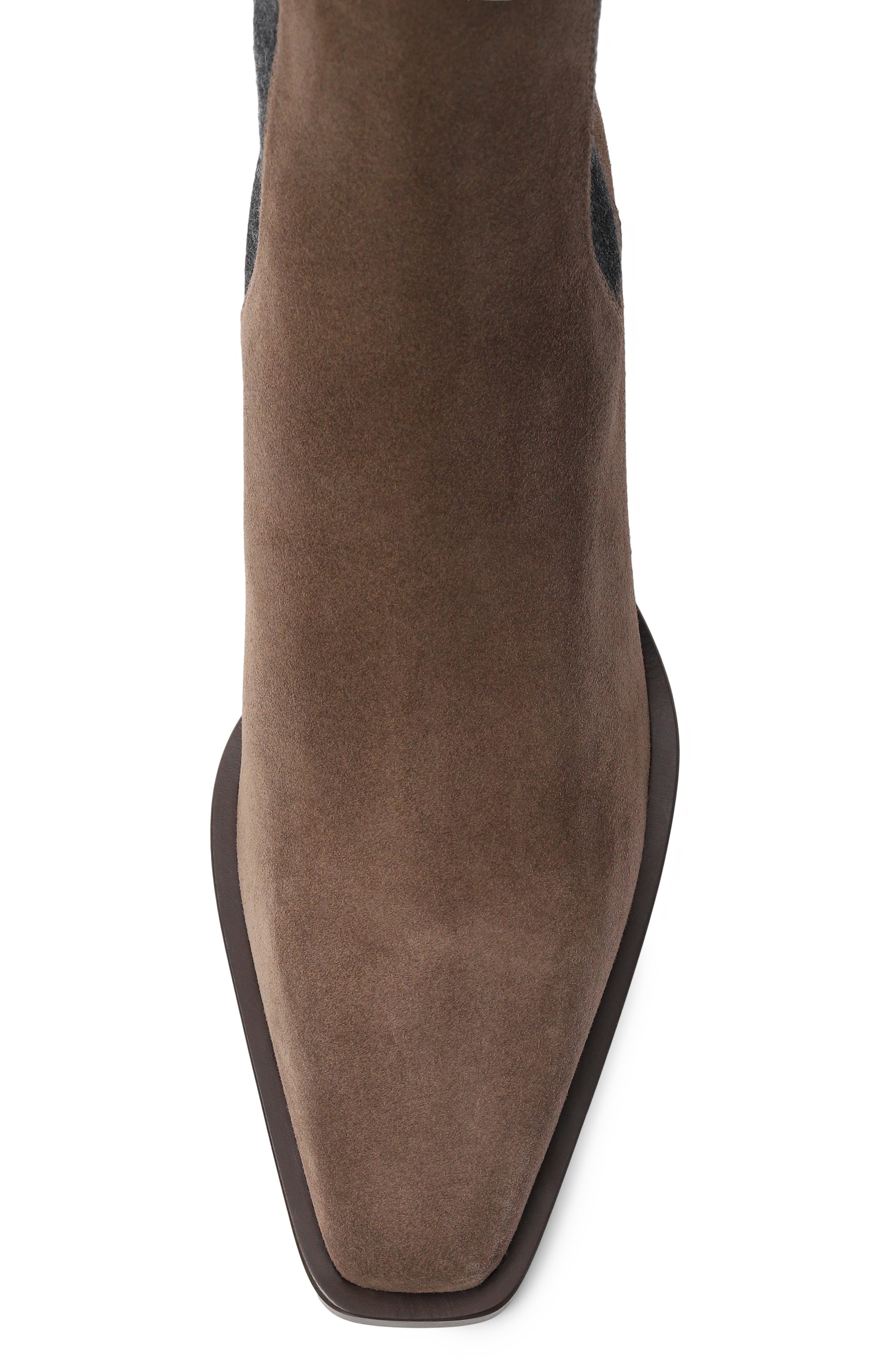 Замшевые ботильоны BRUNELLO CUCINELLI, арт. MZSFC3080P, фото 6