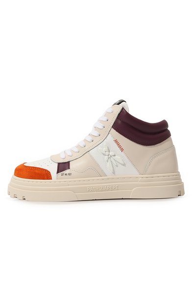 Кожаные кеды PATRIZIA PEPE, арт. 8Z0099_V020, фото 4