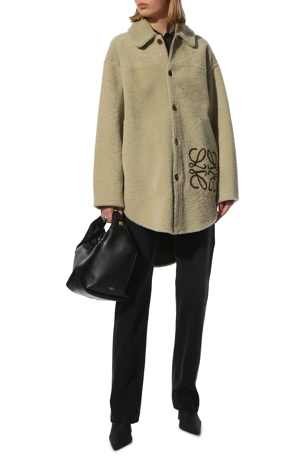 Двусторонняя дубленка из овчины LOEWE, арт. S359Y19L32, фото 2