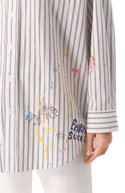 Хлопковая рубашка R13, арт. R13WR004-R486B, фото 5