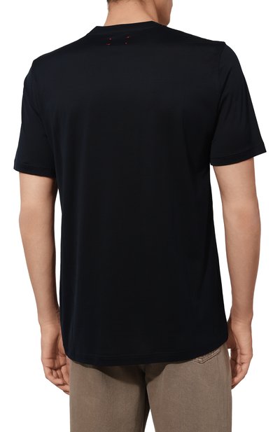 Хлопковая футболка KITON, арт. UMK0487, фото 4