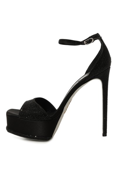 Текстильные босоножки anastasia 130 RENE CAOVILLA, арт. C11588-130/R001, фото 4