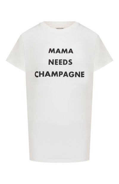 Женская хлопковая футболка SEVEN LAB, арт. CTR1.01.100.257.0901