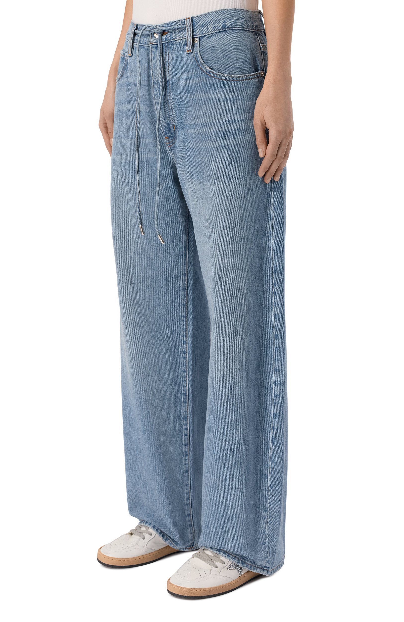 Джинсы the off duty FRAME DENIM, арт. 2058DS813/THE 0FF DUTY DRAWSTRING B0W, фото 3