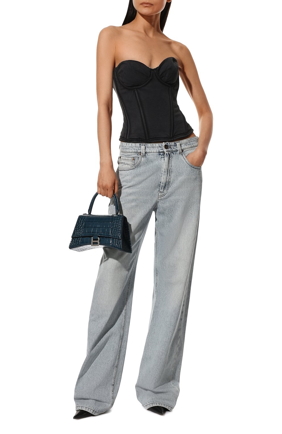 Хлопковый топ-бюстье BALENCIAGA, арт. 680773/TKVG6, фото 2