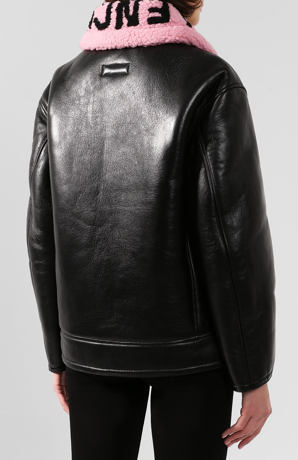 Кожаная куртка BALENCIAGA черного цвета по цене 299500 руб., арт. 594479/TGS16, фото 4 Кожаная куртка BALENCIAGA, арт. 594479/TGS16, фото 4