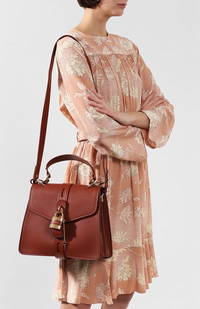 Сумка aby medium CHLOÉ, арт. CHC19WS188B71, фото 5