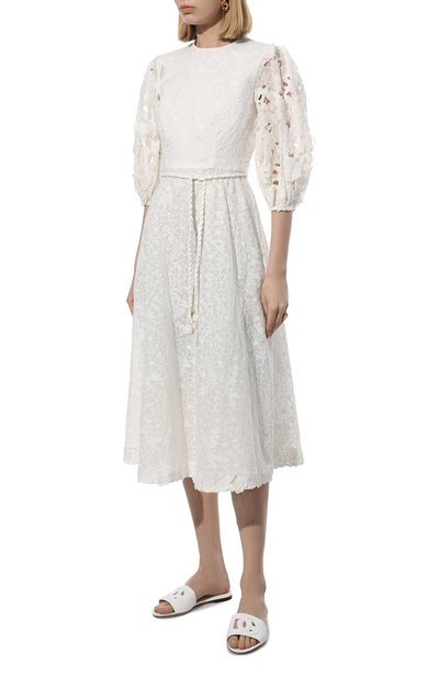 Платье ZIMMERMANN белого цвета по цене 135000 руб., арт. 3276DL0L, фото 3 Платье ZIMMERMANN, арт. 3276DL0L, фото 3