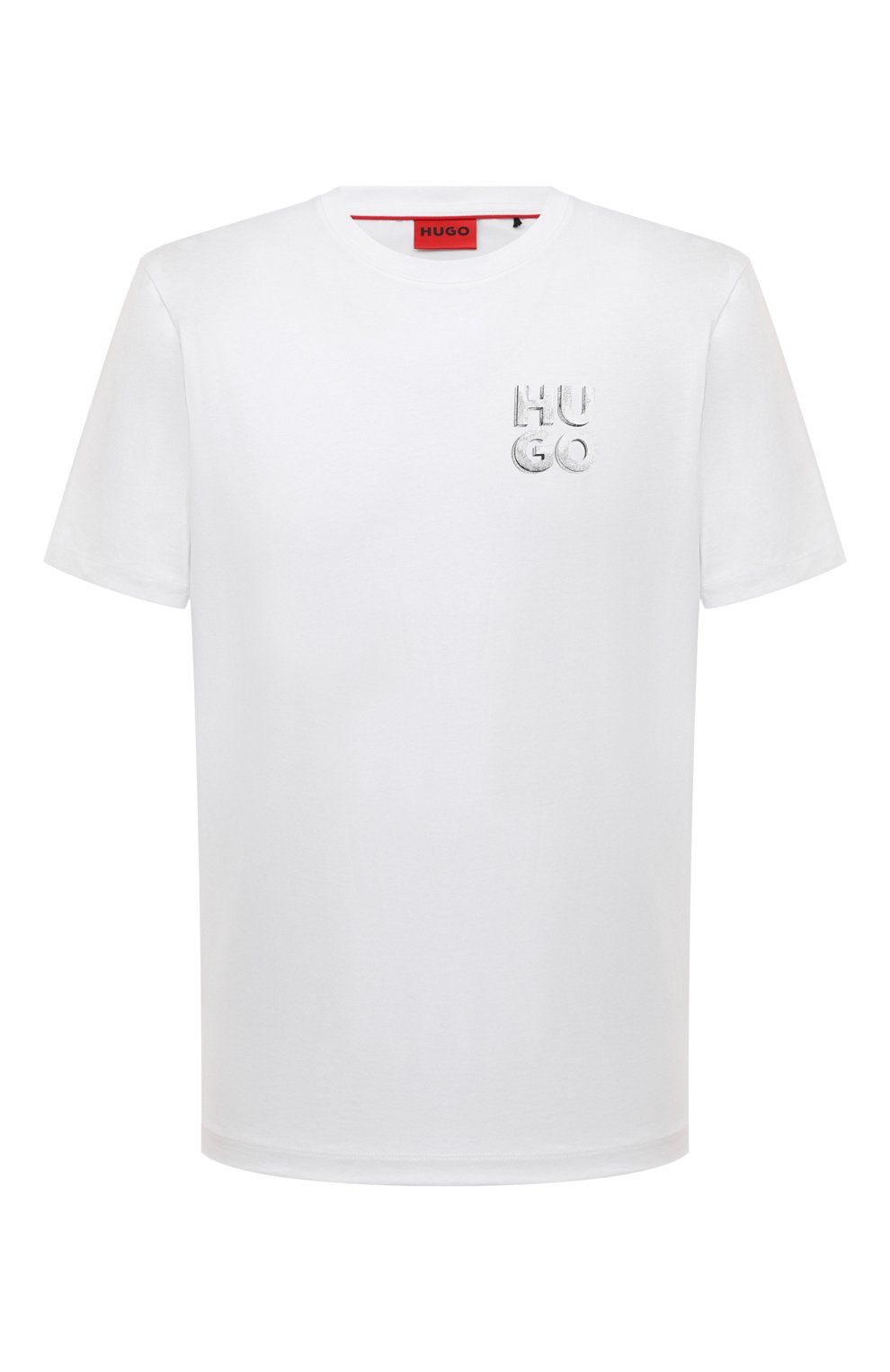 Хлопковая футболка HUGO, арт. 50508944, фото 1