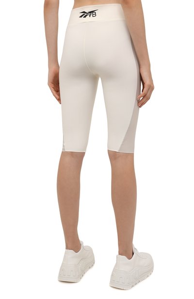 Шорты reebok x victoria beckham REEBOK молочного цвета по цене 9970 руб., арт. H30235, фото 4 Шорты reebok x victoria beckham REEBOK, арт. H30235, фото 4
