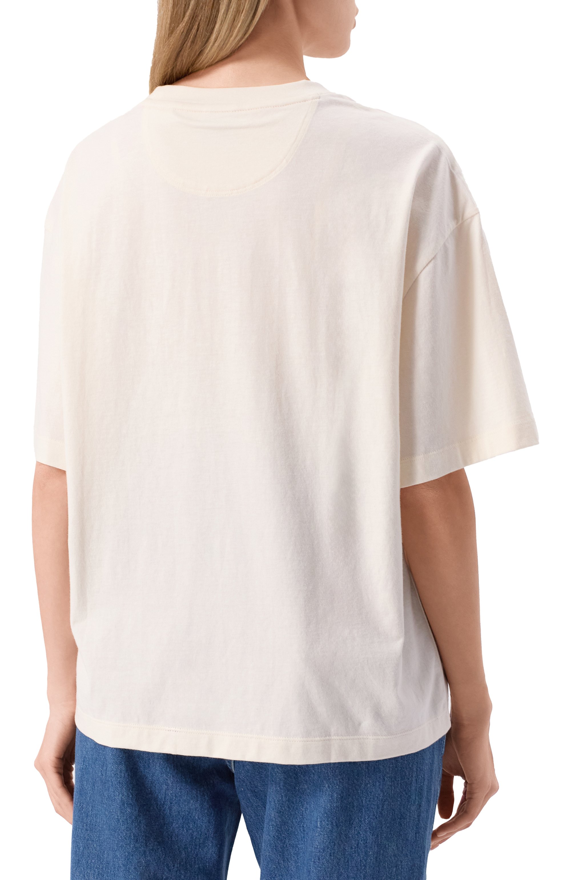 Хлопковая футболка BOSS ORANGE, арт. 50534814, фото 4