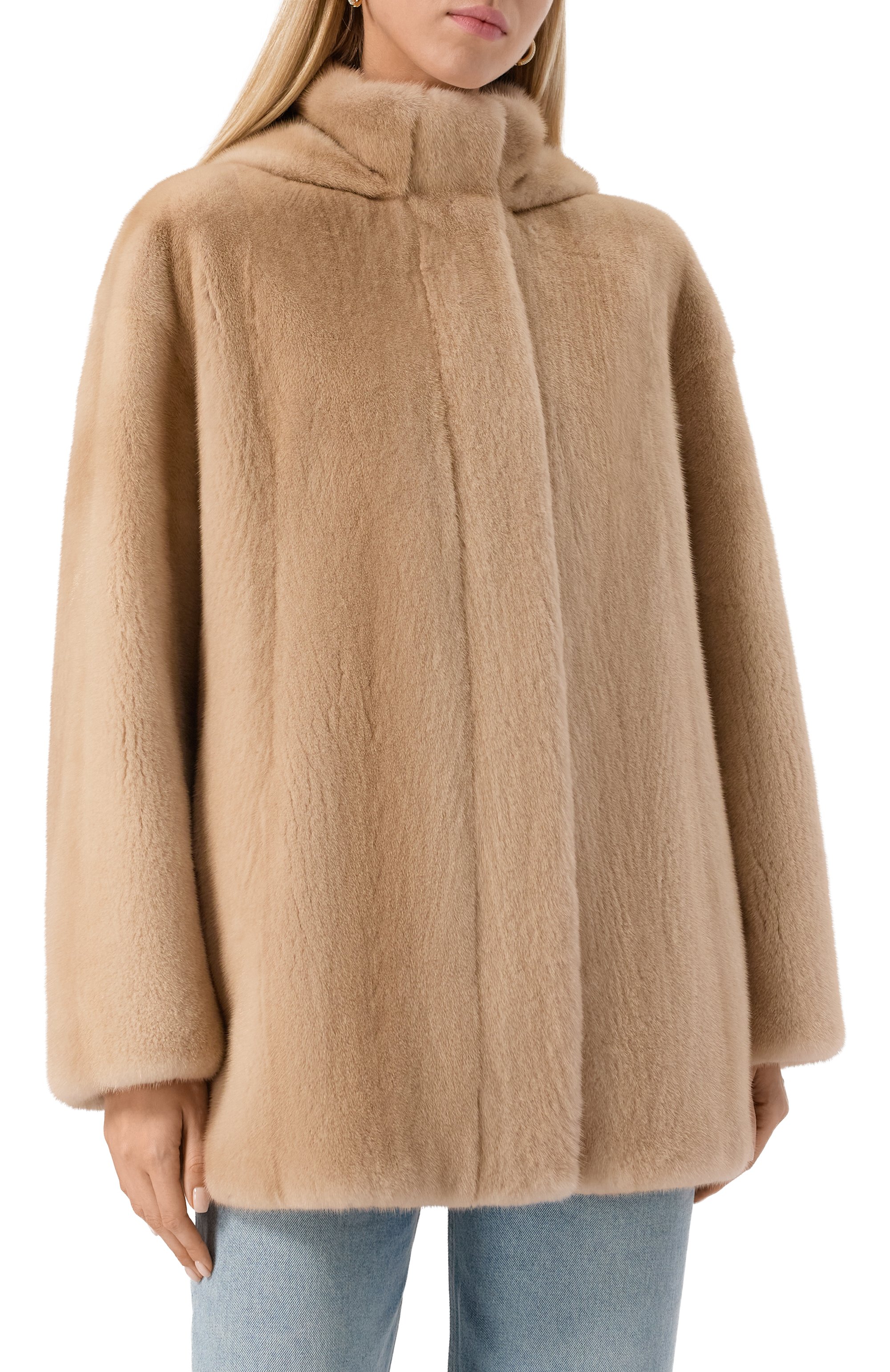 Шуба из норки VICTORIA KUSENKOVA, арт. 761800011697, фото 3