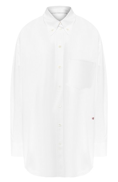 Женская хлопковая рубашка VICTORIA BECKHAM, арт. SH 0VR 1734D PSS19 C0TT0N P0PLIN