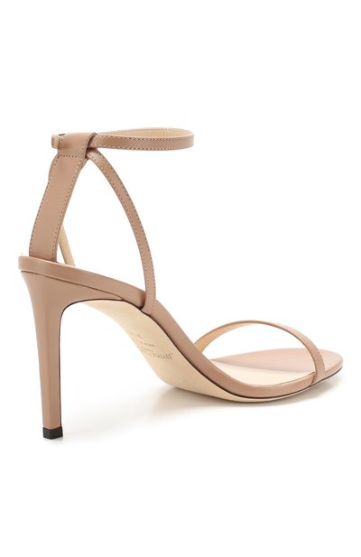 Кожаные босоножки minny 85 JIMMY CHOO, арт. MINNY 85/KID, фото 4