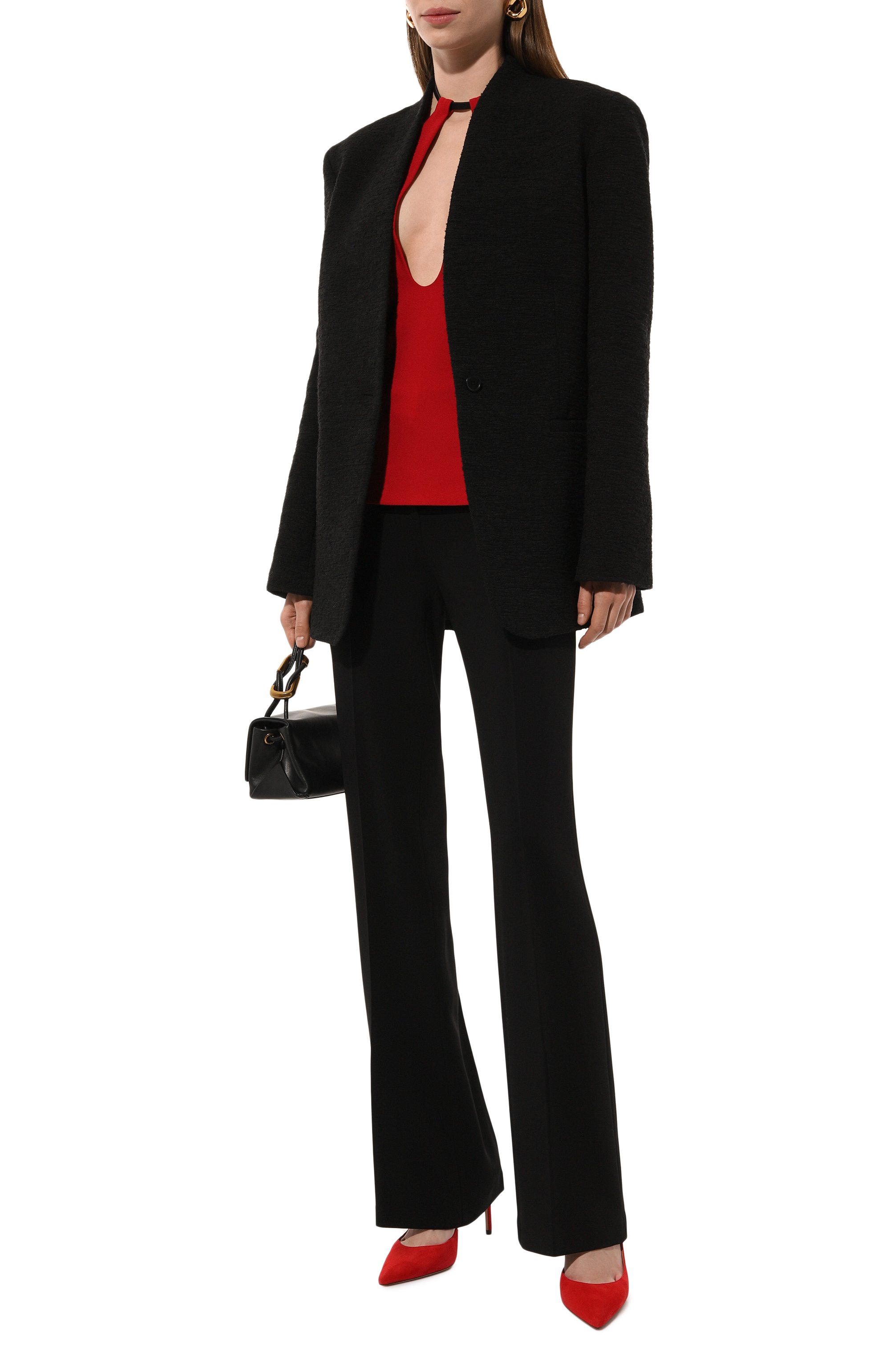 Замшевые туфли very bow tie 85 AQUAZZURA, арт. VBTMIDP0-SUE-000, фото 2