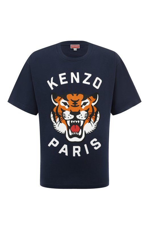 фото Хлопковая футболка kenzo