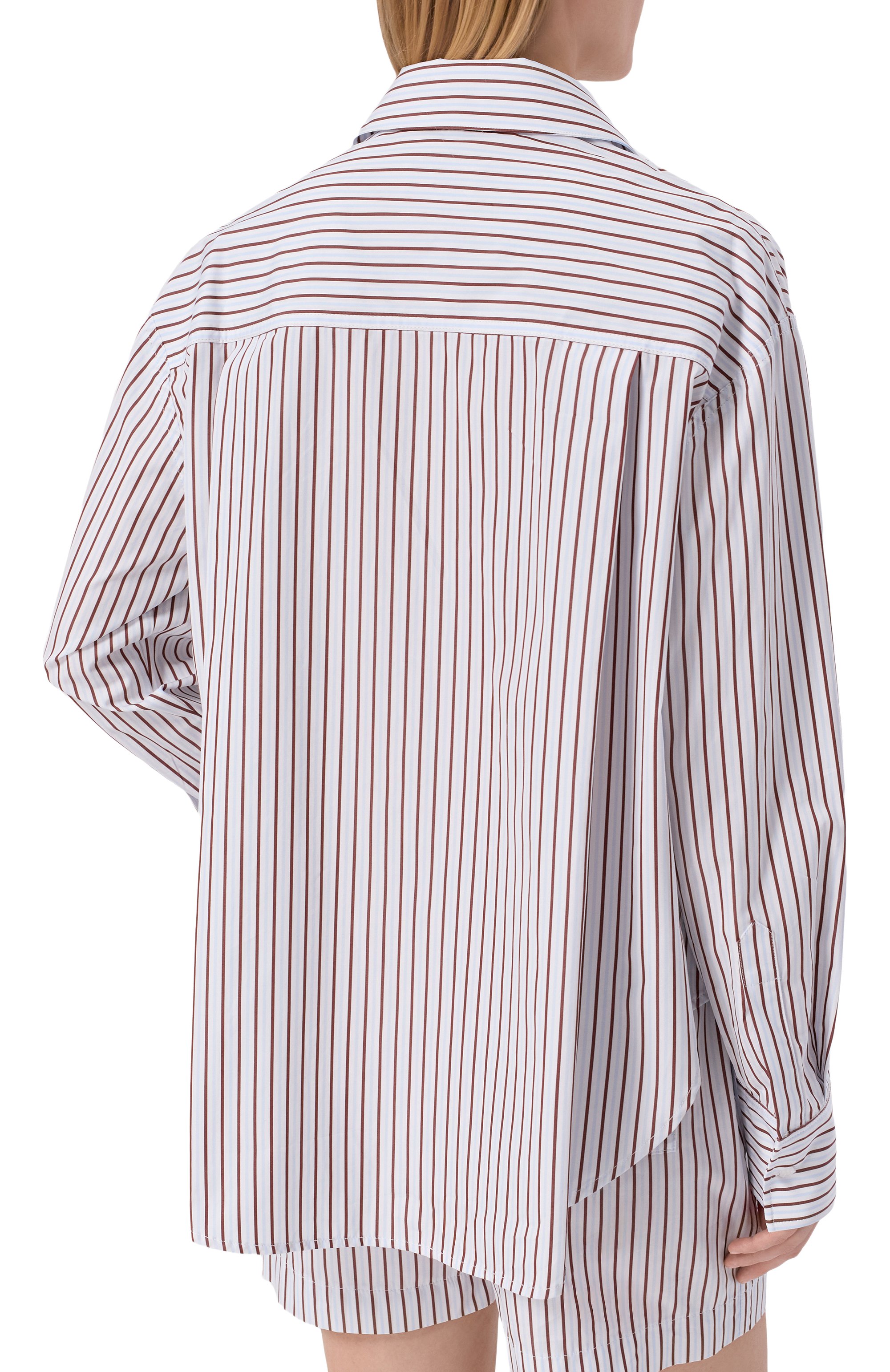 Хлопковая рубашка LOULOU DE SAISON, арт. MAUD, фото 4