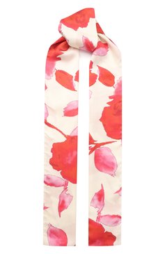 Женский шарф из вискозы BLUMARINE кремового цвета, арт. P522W337W | Фото 1 (Нос: Не проставлено; Материал: Текстиль)