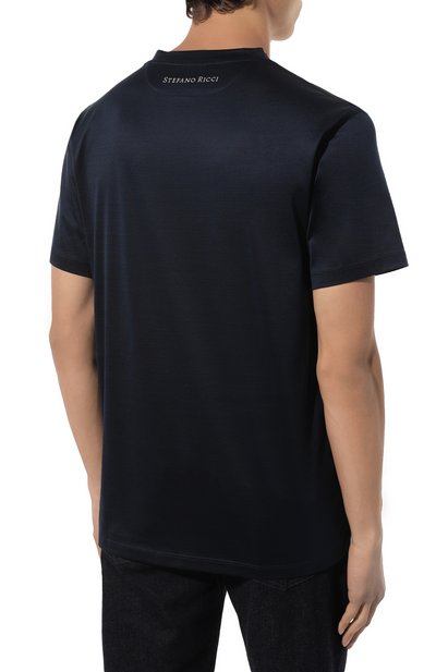 Хлопковая футболка STEFANO RICCI, арт. MNH3202410/TE0001, фото 4
