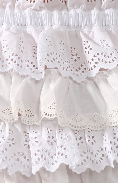 Кружевной топ DOLCE & GABBANA белого цвета по цене 125500 руб., арт. F73E6Z/GDM12, фото 5 Кружевной топ DOLCE & GABBANA, арт. F73E6Z/GDM12, фото 5
