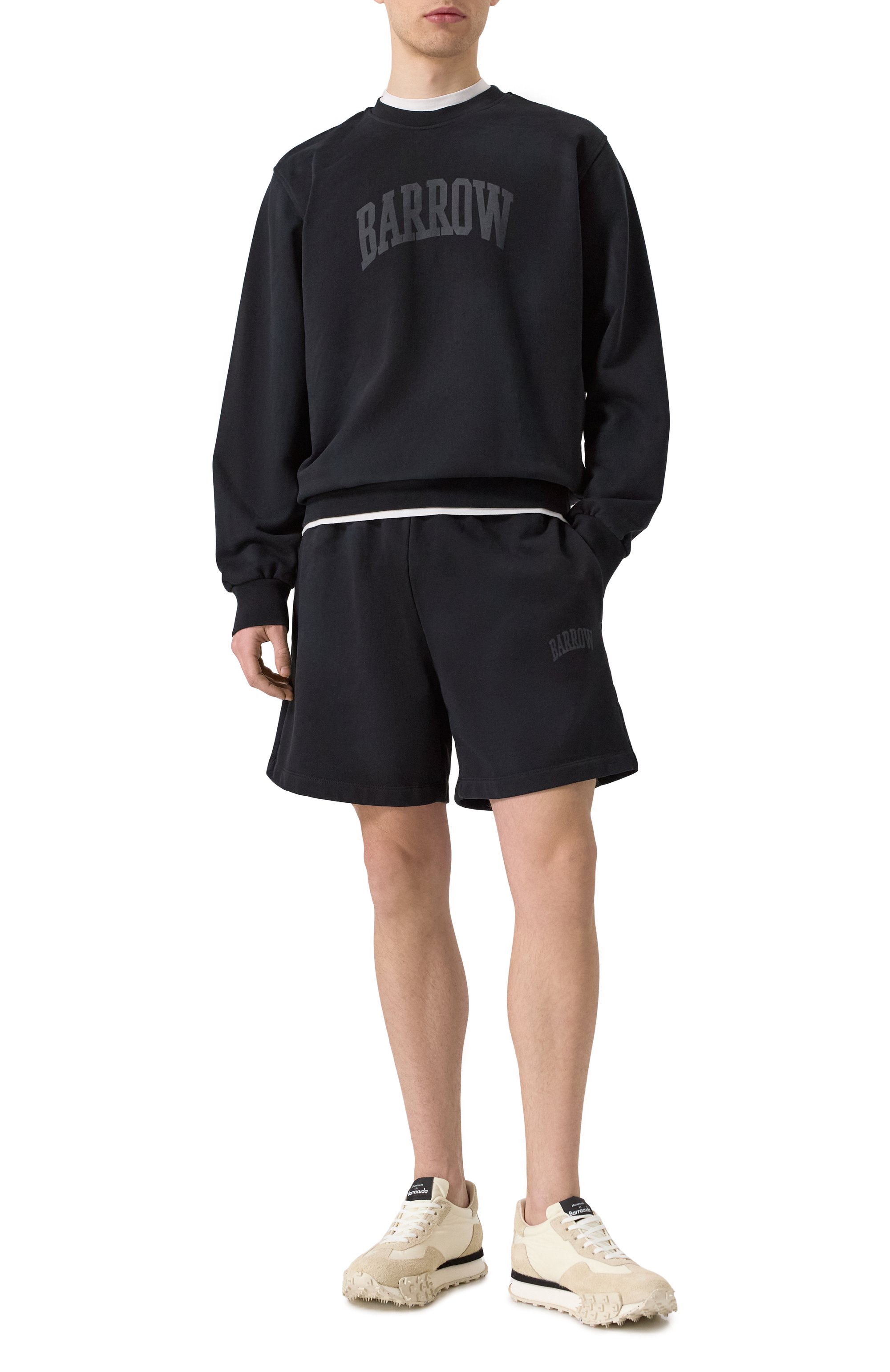 Хлопковый свитшот BARROW, арт. S5BWMASW044, фото 2