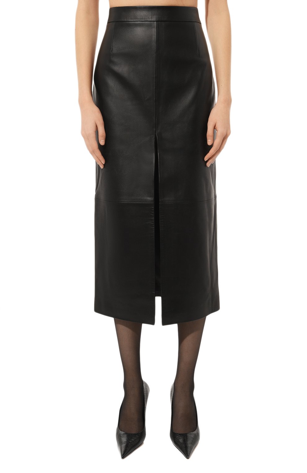 Кожаная юбка MAINLESS, арт. SK22-01-01-BL, фото 3
