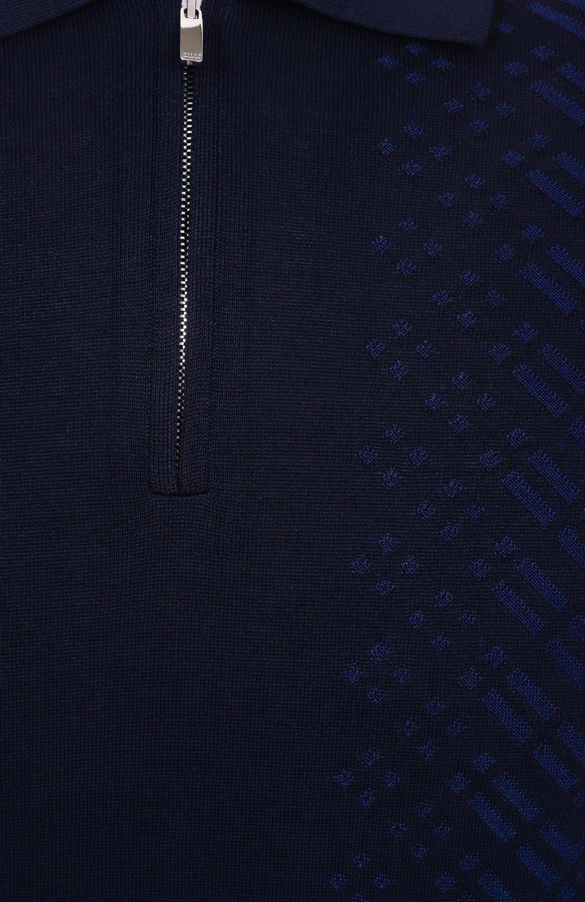 Поло из шелка и хлопка ZILLI, арт. KZP002M0145VSHC00, фото 6