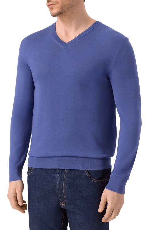 Шерстяной пуловер MVST M0-M25.1MM.K411/44-60 Синий  M0-M25.1MM.K411/44-60 Фото 3