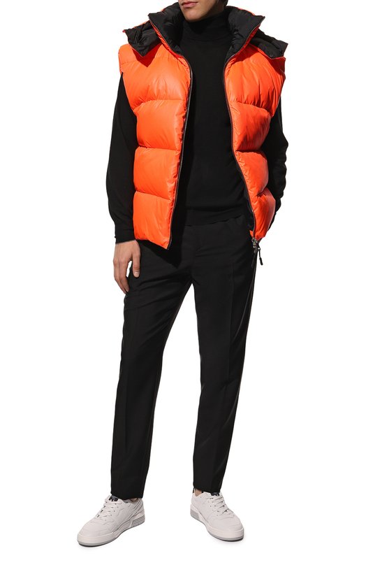 Пуховый жилет MIRA Оранжевый, фото 2