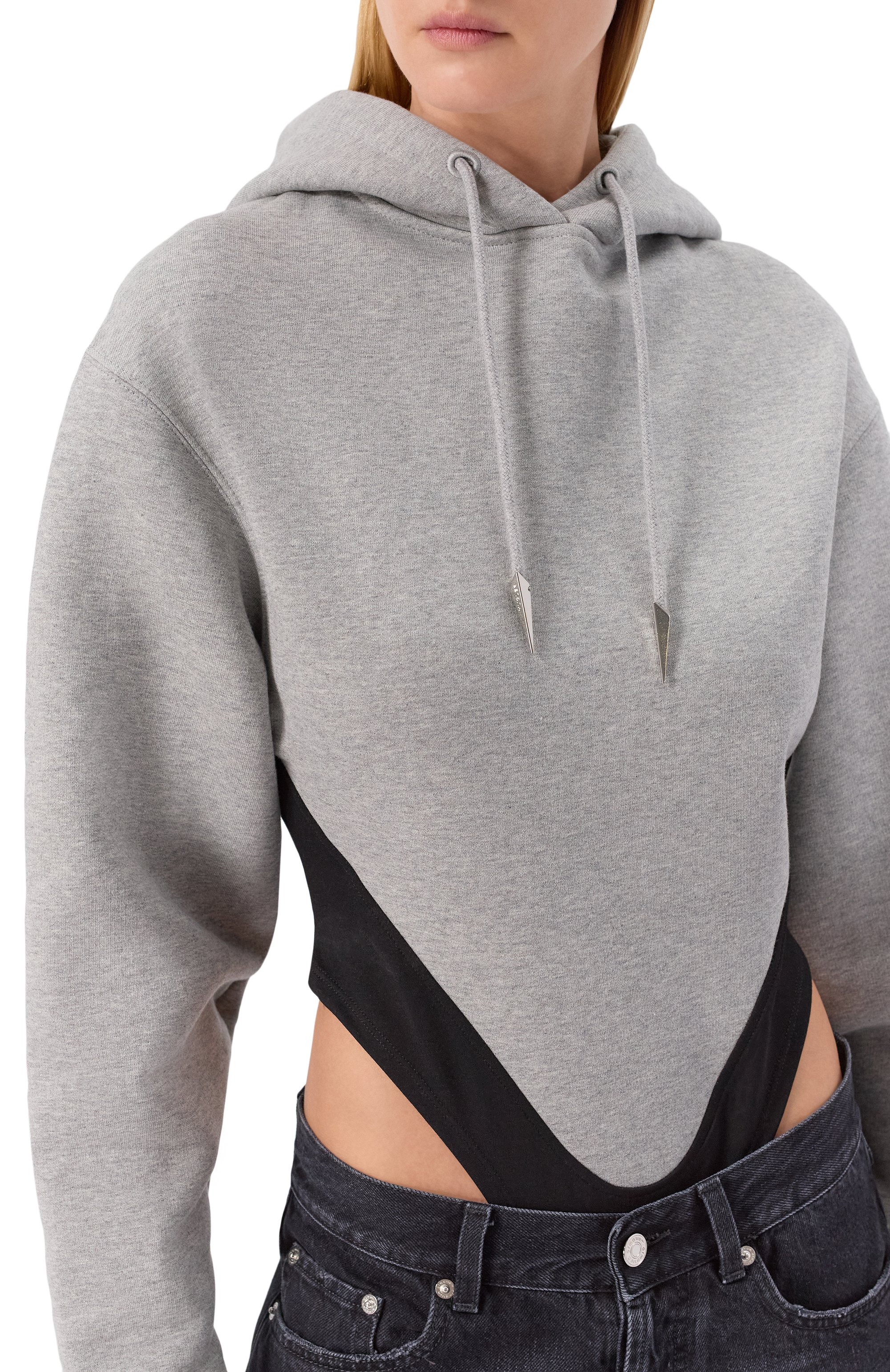 Хлопковое боди MUGLER, арт. 25F3B002566024, фото 5