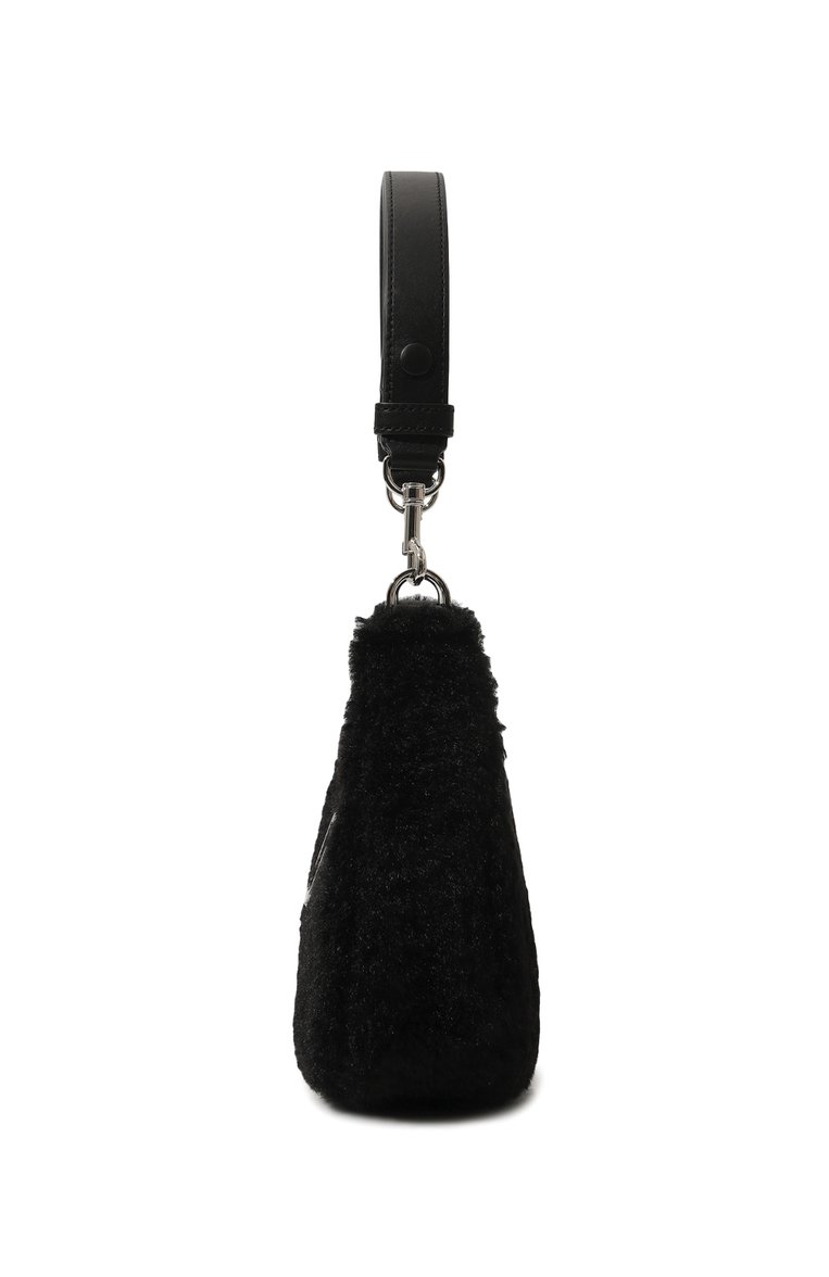 Женская сумка roxane MARC JACOBS (THE) черного цвета, арт. 2F3HSH054H02 | Фото 4 (Сумки-технические: Сумки top-handle; Размер: medium; Материал сплава: Проставлено; Материал: Текстиль; Драгоценные камни: Проставлено)