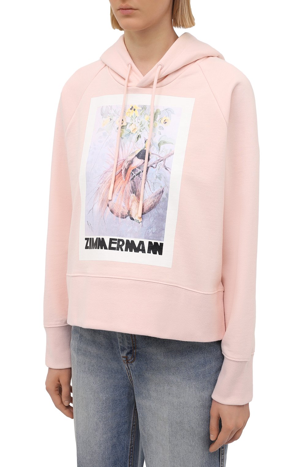 Хлопковое худи ZIMMERMANN, арт. 8231TB0T, фото 3