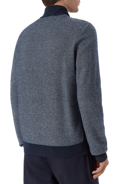 Кардиган из шерсти и хлопка BOSS, арт. 50549950, фото 4