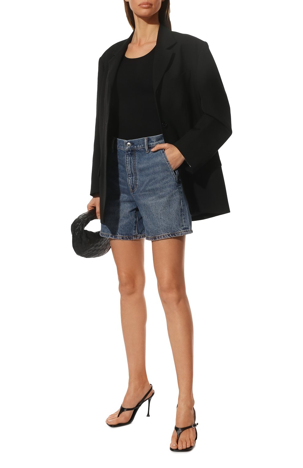 Джинсовые шорты ALEXANDER WANG, арт. 4DC2224117, фото 2