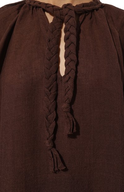 Льняная блузка MANEBI, арт. F57MY, фото 5