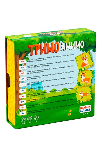 Настольная карточная игра тримо амимо KONIK GAMES, арт. KG0005, фото 5