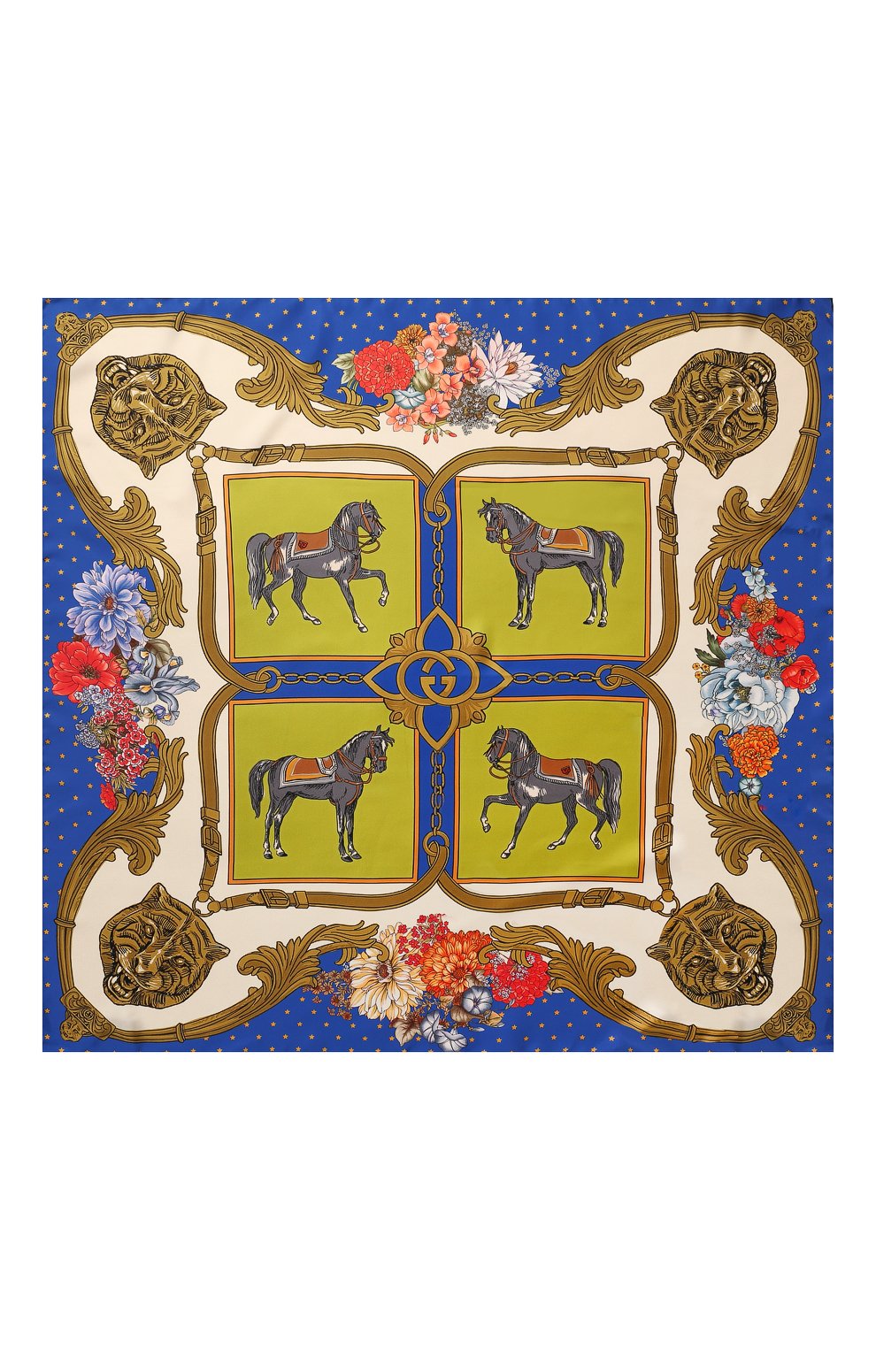 Шелковый платок GUCCI, арт. 576735/3G001, фото 4