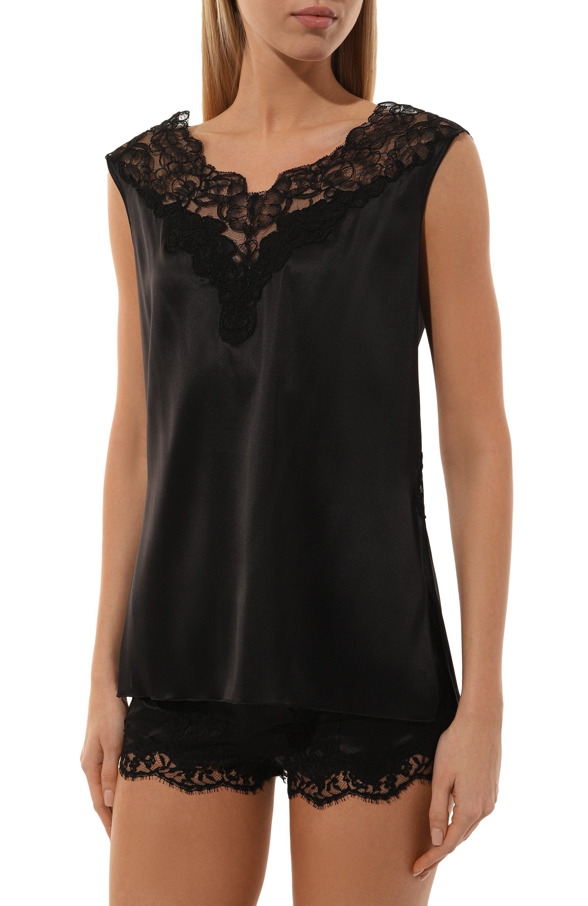 Шелковый топ ERMANNO SCERVINO, арт. D454L602TBW, фото 3