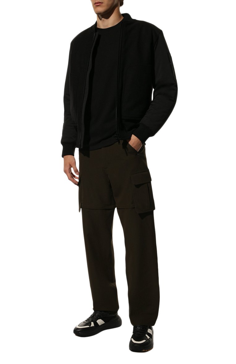 Хлопковая футболка VALENTINO, арт. SV3MG08Y3LE, фото 2