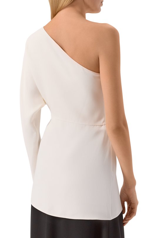 Шелковый топ Valentino 8B3AEBG5/1MM Белый  8B3AEBG5/1MM Фото 4