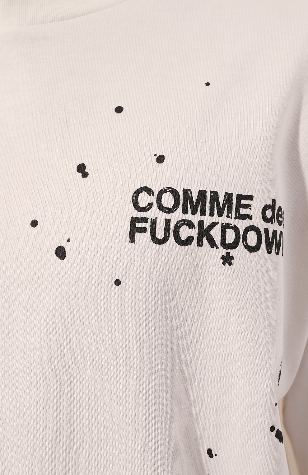 Хлопковая футболка COMME DES FUCKDOWN, арт. CDFD3167, фото 5