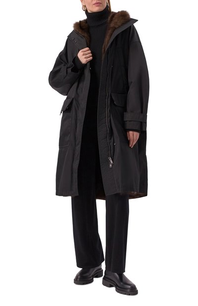 Парка с подкладкой из соболя MVST, арт. FTBPL-Y462SB/GR1651, фото 2