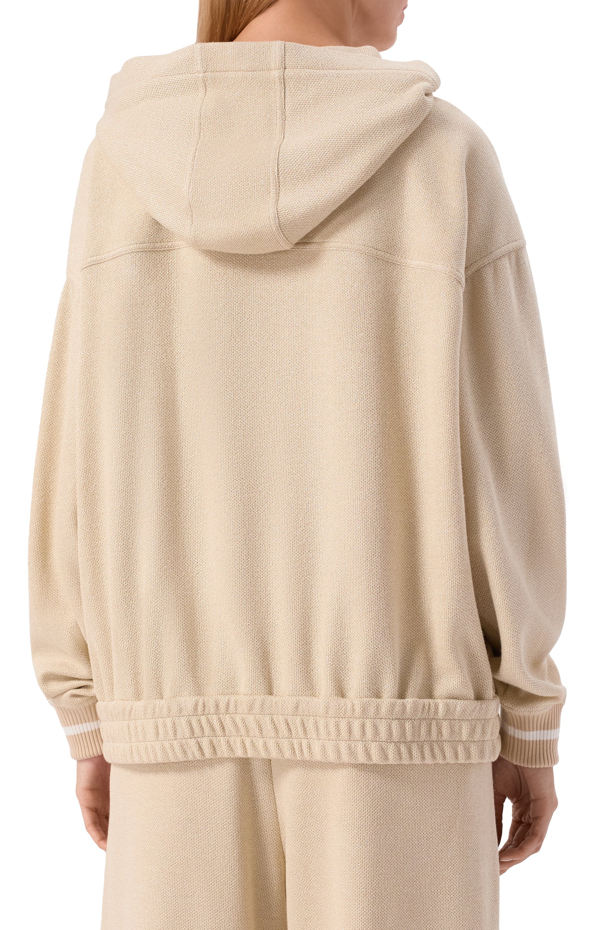 Худи из вискозы и хлопка BRUNELLO CUCINELLI, арт. MP930SN909, фото 4