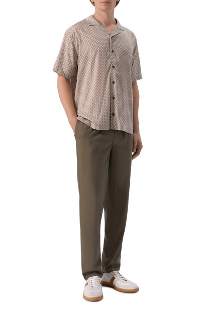 Брюки из лиоцелла и хлопка DEREK ROSE, арт. 9860/HARR001, фото 2