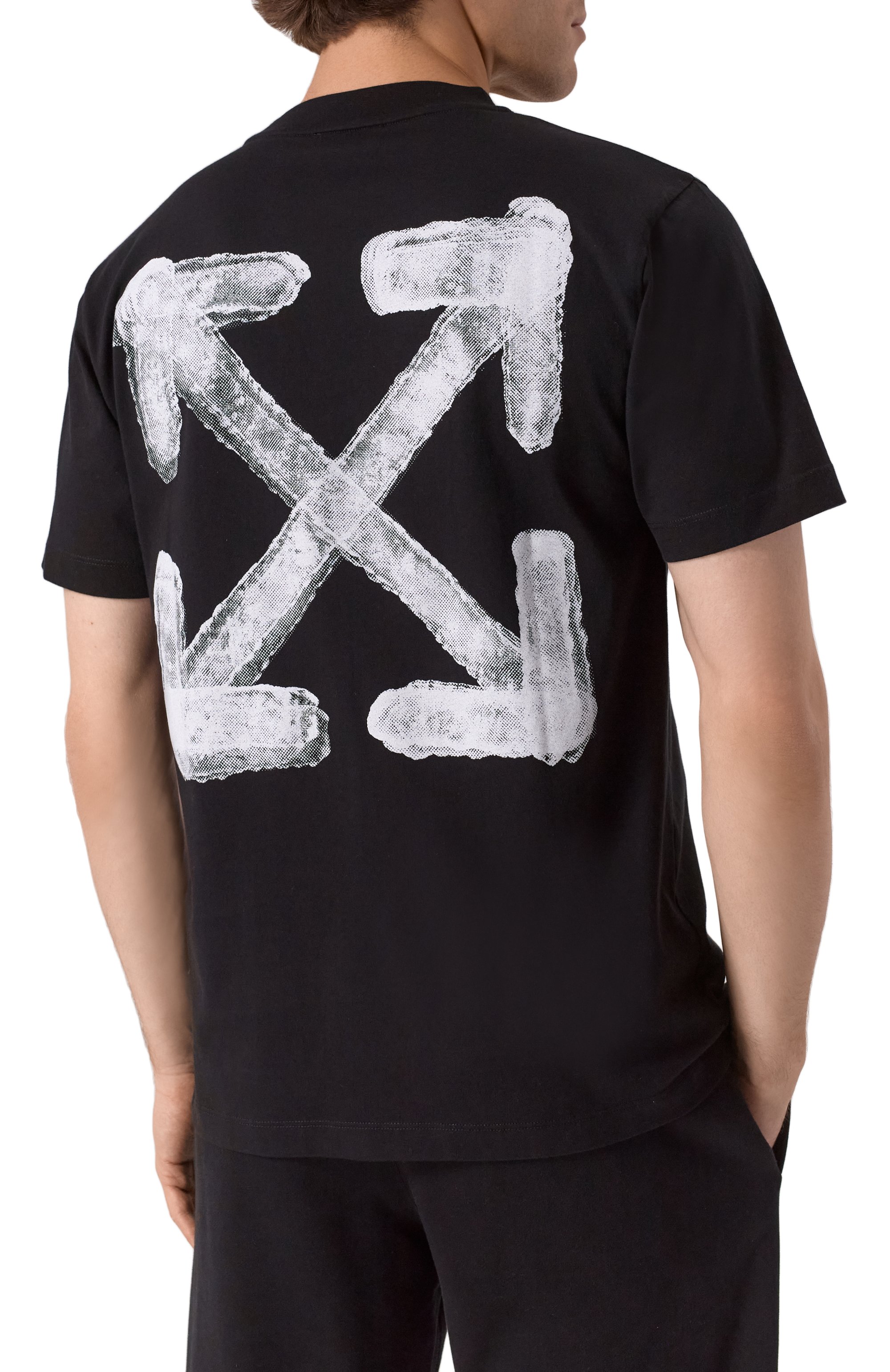 Хлопковая футболка OFF-WHITE, арт. 0MAA027S25JER00B, фото 4