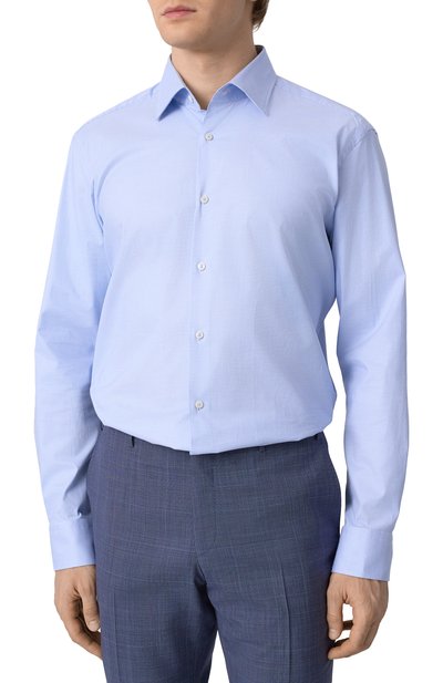 Хлопковая сорочка BOSS, арт. 50519887, фото 3