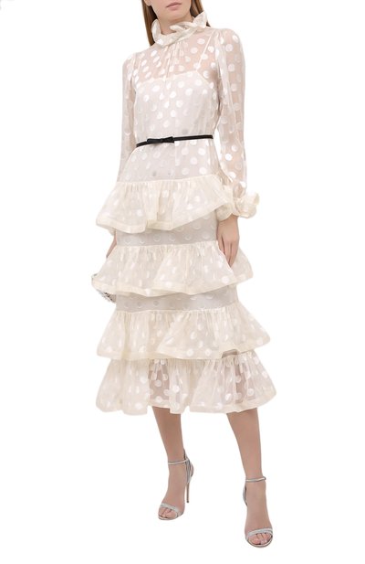 Платье из шелка и вискозы ZIMMERMANN, арт. 9595DAND, фото 2